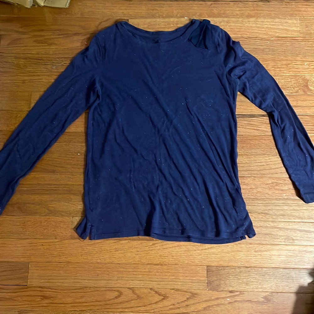 Girls class blue long sleeve Cat and Jack shirt